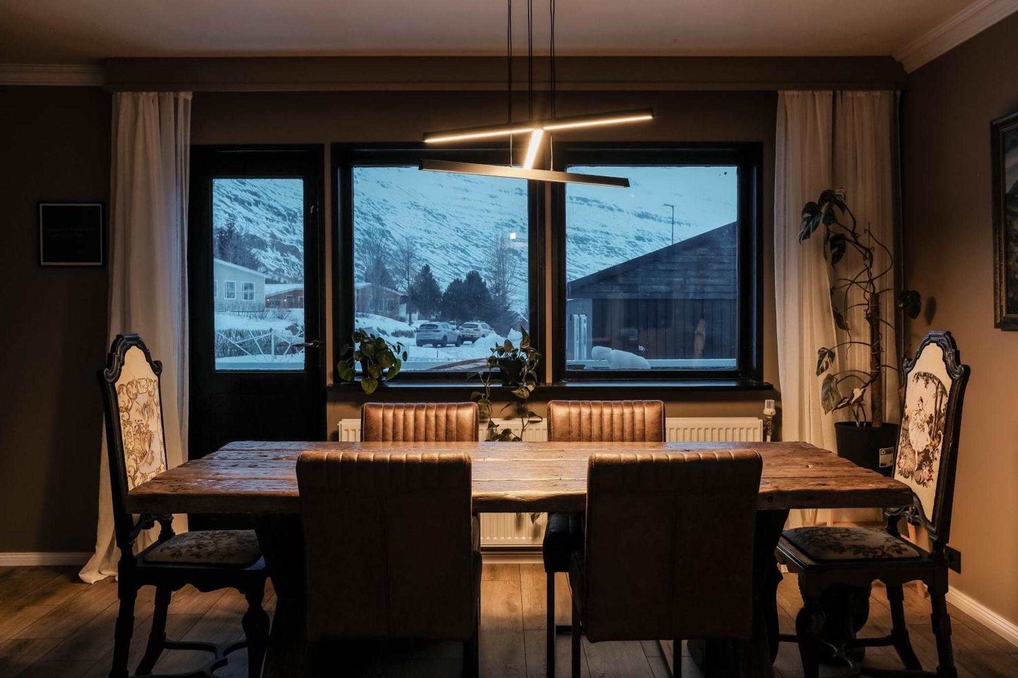 Botnahlid Villa, Mountain And Town Views And Outdoor Sauna Seyðisfjörður Екстериор снимка