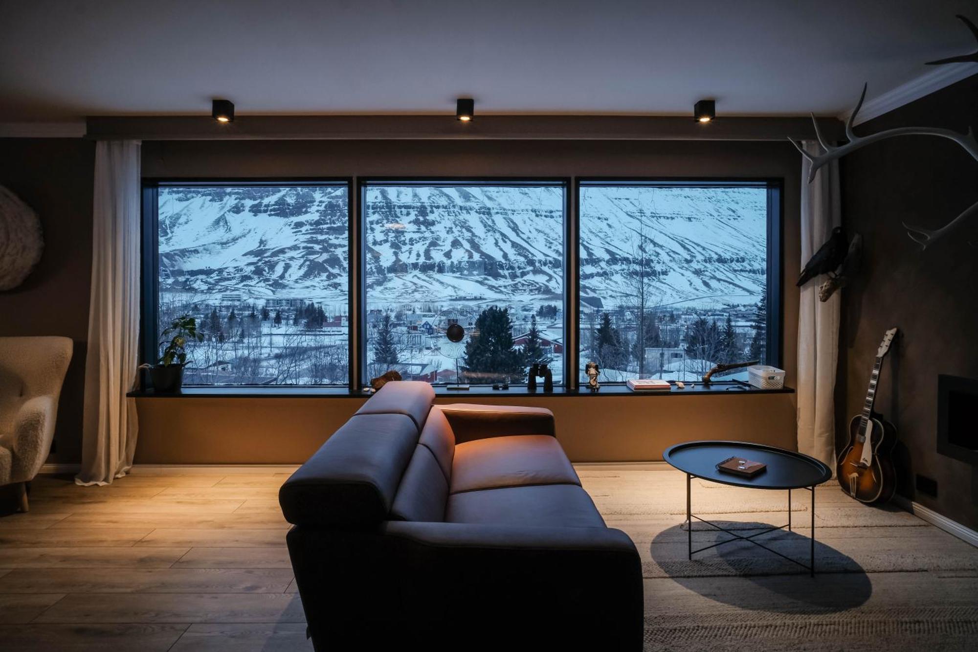 Botnahlid Villa, Mountain And Town Views And Outdoor Sauna Seyðisfjörður Екстериор снимка